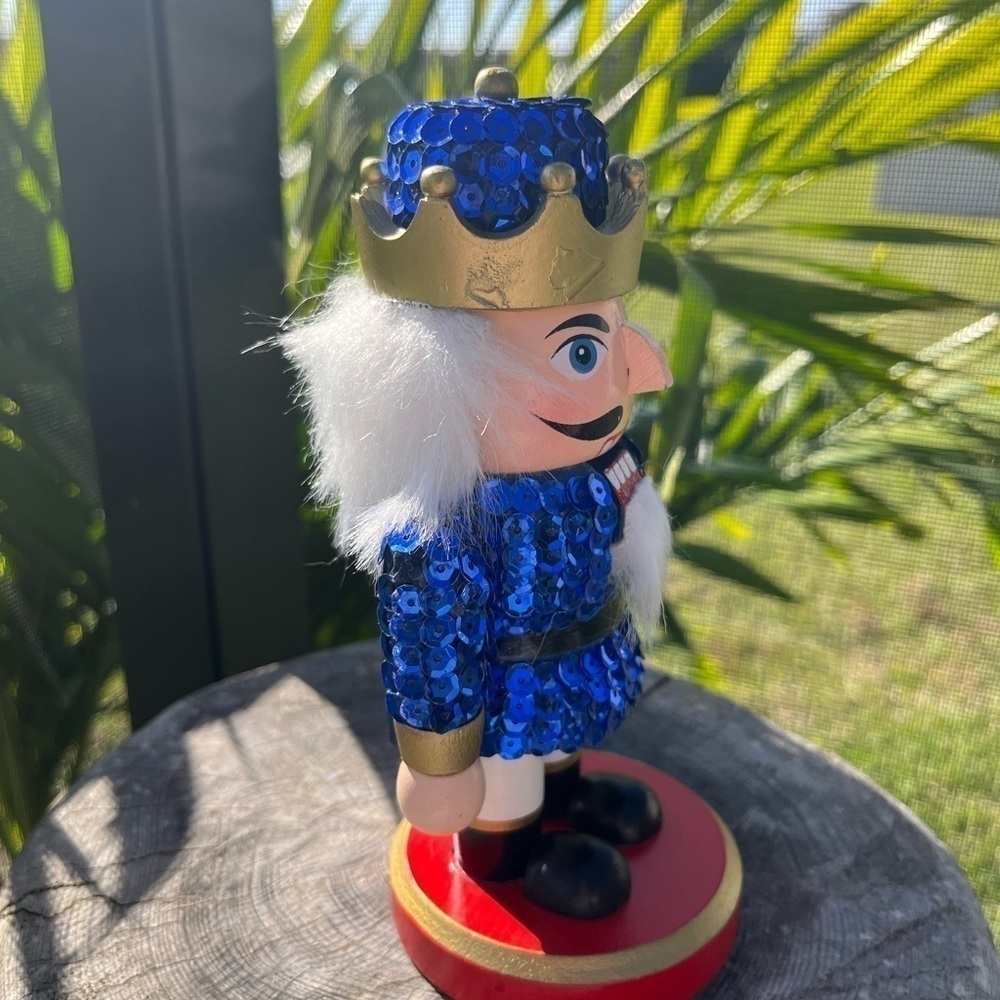 Sequined Nutcracker-Blue - Picture 3 of 8